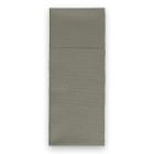 Airlaid napkin sacchetto Luxury 40x33 cm grey product photo
