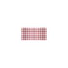 Duni Dunisilk® napperon Giovanni 84x84 cm rood/wit geblokt #2 Productfoto
