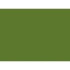 Duni paper placemat Leaf 30x40 cm green product photo