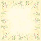 Duni Dunicel®napperon Daffodil Joy 84x84 cm with print product photo