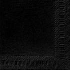Duni tissue diner servet 40x40 cm 3-laags 1/4 vouw zwart #2 Productfoto