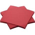 Duni Dunisoft® cocktail servet 20x20 cm 1/4 vouw bordeaux #2 Productfoto