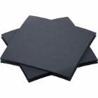 Duni Dunisoft®cocktail napkin 20x20 cm 1/4 fold black product photo