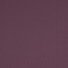 Duni tissue lunch servet 33x33 cm 2-laags 1/4 vouw plum #2 Productfoto