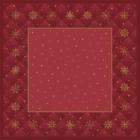 Duni Dunicel® table cover 84x84 cm Rhombus Bordeaux with print product photo