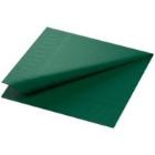 Duni tissue napkin 33x33 cm 3-ply dark green product photo