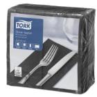 Tork Advanced dinner napkin 39x39 cm 2-ply 1/8 fold black product photo