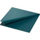 Duni tissue servet 33x33 cm 2-laags ocean teal #2 Productfoto