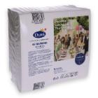 Duni Dunilin® dinner napkin 40x40 cm 1/4 fold white product photo