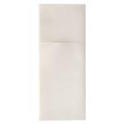 Cutlery pouch with airlaid napkin 40x48 cm 1/8 fold white product photo