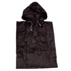 Rain poncho black one size product photo