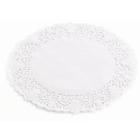 Paper doyleys perforated round ø 18 cm white product photo