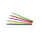 Paper spoon straw 24 cm ø 8 mm assorti product photo