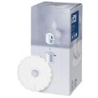 Tork Advanced tissue druppelvanger met gat+inkeping ø 9 cm 8-laags wit #2 Productfoto