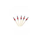 Bamboo pick with small red ball 7 cm black product photo