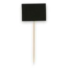 Pick with chalkboard 3.5x2.5 cm black product photo
