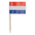 Wooden flag stick Netherlands 7 cm product photo