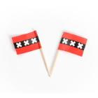 Wooden flag stick Amsterdam 7 cm product photo