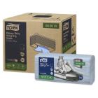Tork Heavy-Duty cleaning cloth W4 35.5x41.5 cm 1-ply folded blue product photo