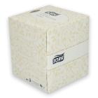 Tork Premium facial tissue box Extra Soft 11x11x12.4 cm 2-laags 100 vel wit Productfoto