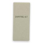 Shaving kit verpakt in kartonnen doosje 104x45x23.5 mm Productfoto