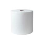 Paper hand towel roll non-woven 20 cm x 40 m 1-ply white product photo