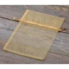 Organza bag 13x18 cm gold product photo