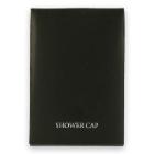 Showercap in paper box - black range Productfoto