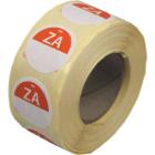 Daymark washable label Za zonder weg op 500 pieces on a roll HACCP product photo