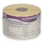 Daymark easy removeable label Allergenen 500 pieces on a roll HACCP product photo