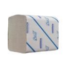 Kimberly-Clark Scott® toilet paper tissue 12x19 cm 2-ply folded 220 sheets white product photo