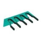 Salmon barrel holder wall system for 4 barrels 206 mm green product photo