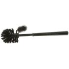Plastic toilet brush luxury with edge cleaner black product photo