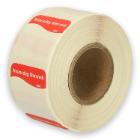 Daymark complete resolvable label Wo zonder weg op 500 pieces on a roll HACCP product photo