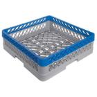 CaterRacks plastic open rack with extender CR1-1 50x50x14 cm blue/grey photo du produit