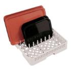 CaterRacks kunststof dienbladenkorf CR50 50x50x10 cm grijs Productfoto