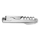 Waiters cork screw with cap opener 11 cm stainless steel product photo