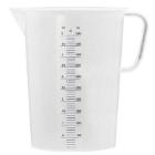 Kunststof maatbeker PP 50 cl transparant Productfoto