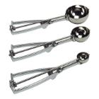 Stainless steel ice portion spoon 1/80L silver product photo