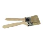 Wooden flat brush with pigs bristles 8 cm product photo