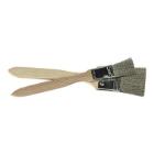 Wooden griddle fat brush with Nirosta metal wire 6 cm product photo