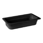 Professional Melamineware gastronorm container 1/3 GN 32.5x17.6x6.5 cm black product photo
