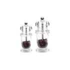 Plastic pepper mill 11 cm transparent product photo