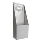Louis Tellier stainless steel bottle opener with collection tray, wall model photo du produit