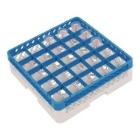 CaterRacks plastic stemware racks CR25 25-comp. 50x50x14 cm blue/grey product photo