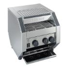 MilanToast stainless steel conveyor toaster 2 rows 41x34x36 cm 230V-1700W photo du produit