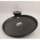 CarterChef fiberglass tray anti-slip ø 36.5 black product photo