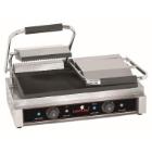 CaterChef RVS contactgrill Duetto Compact glad /gegroefd 3600W Productfoto