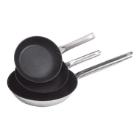 Pujadas RVS lyonnaiserpan ø 22 cm zilver Productfoto