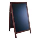 A-board chalk 135(h)x75 cm authentic mahogany product photo